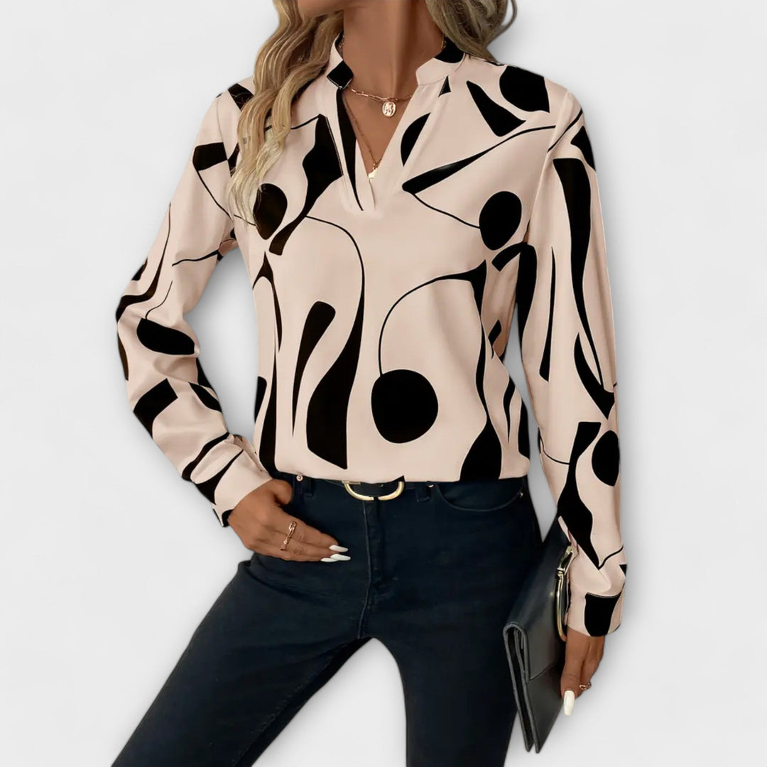 Lívia – Moderna Tiskana Bluza