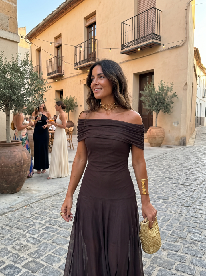 Carla | Elegantna i jednostavna maksi haljina