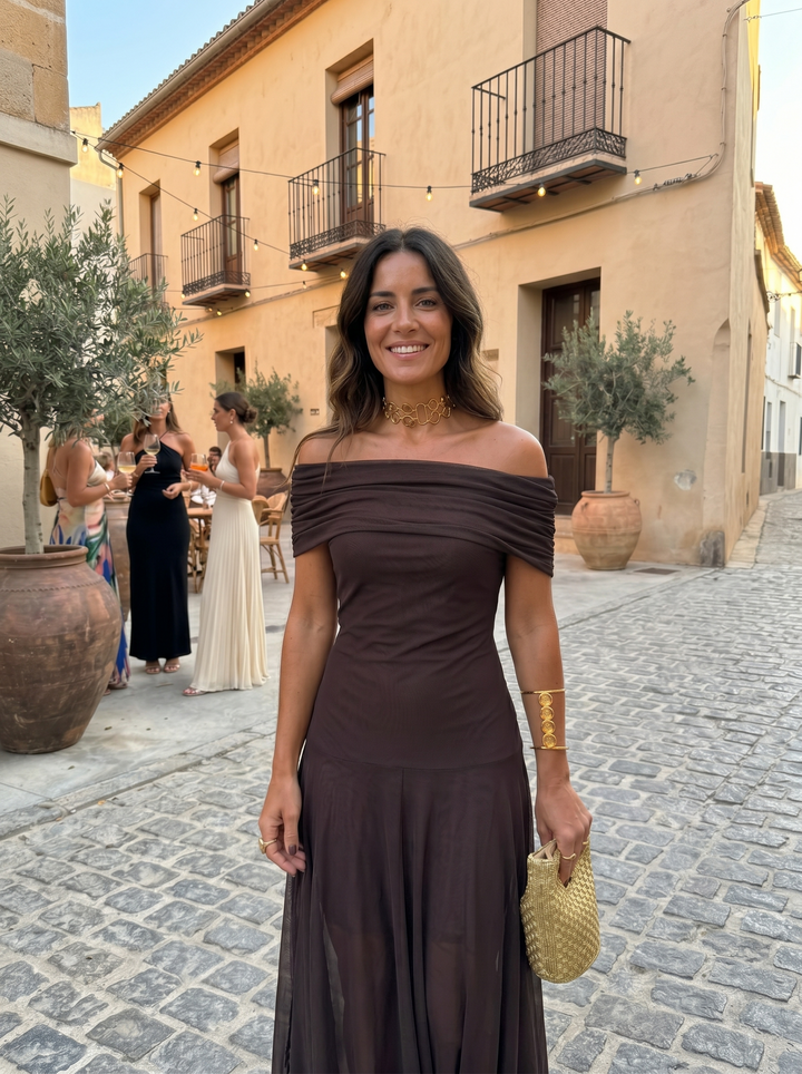 Carla | Elegantna i jednostavna maksi haljina