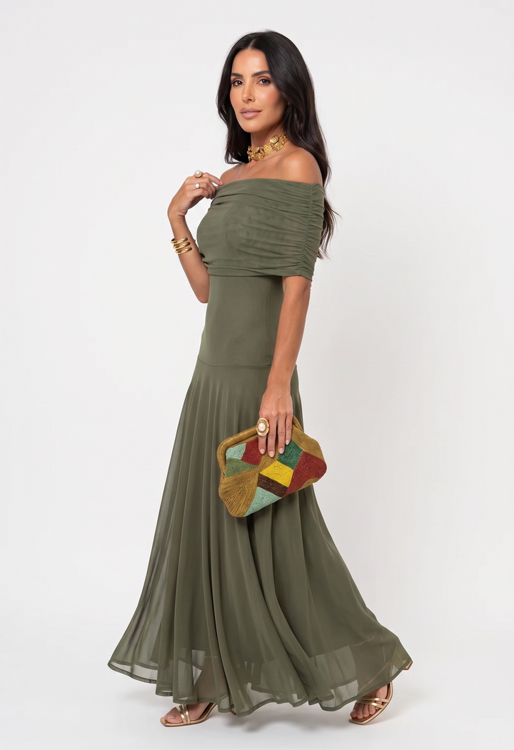 Carla | Elegantna i jednostavna maksi haljina