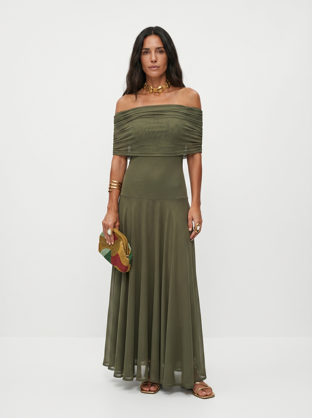 Carla | Elegantna i jednostavna maksi haljina