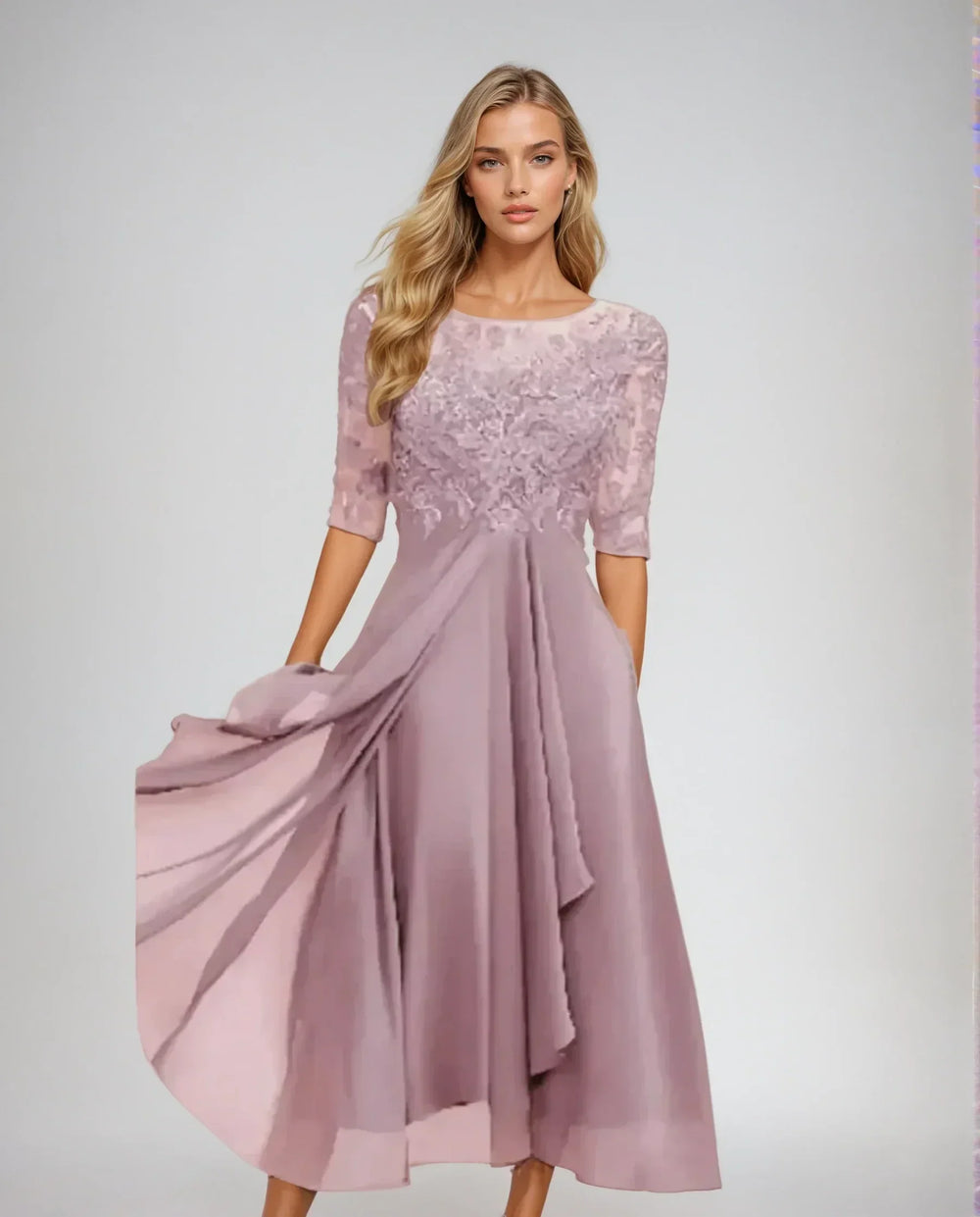 Margherita | Elegantna čipkasta haljina