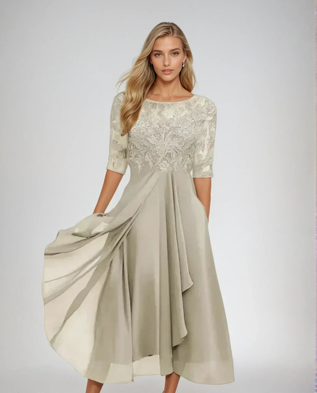 Margherita | Elegantna čipkasta haljina