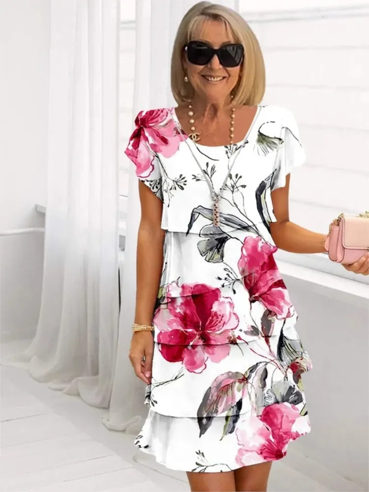 Éliane – Elegantna haljina s detaljima od volana