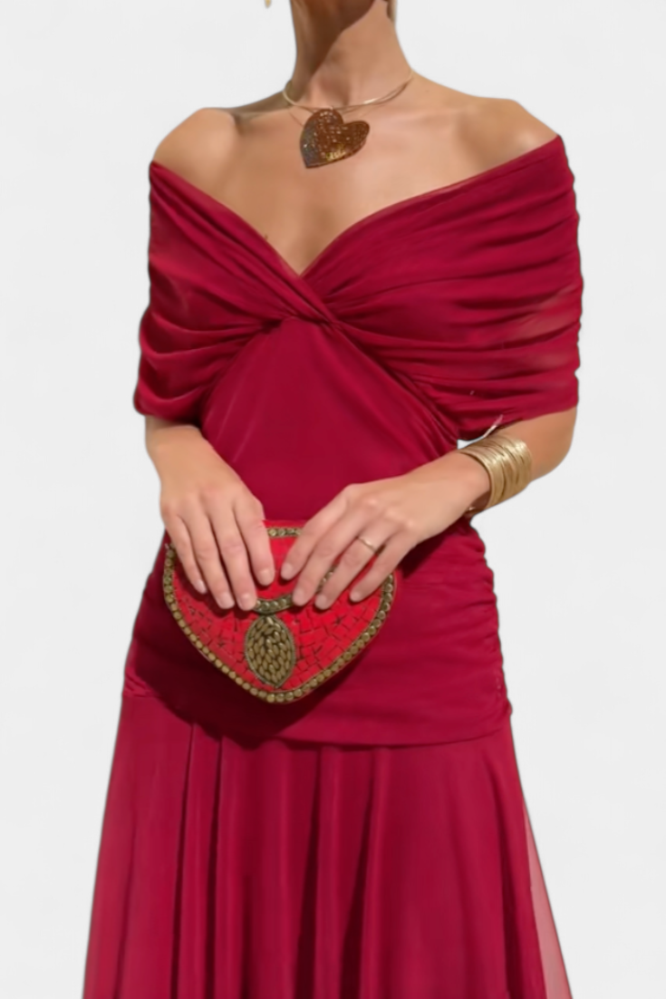 Sophia - Elegantna Cvjetna Plisirane Haljine