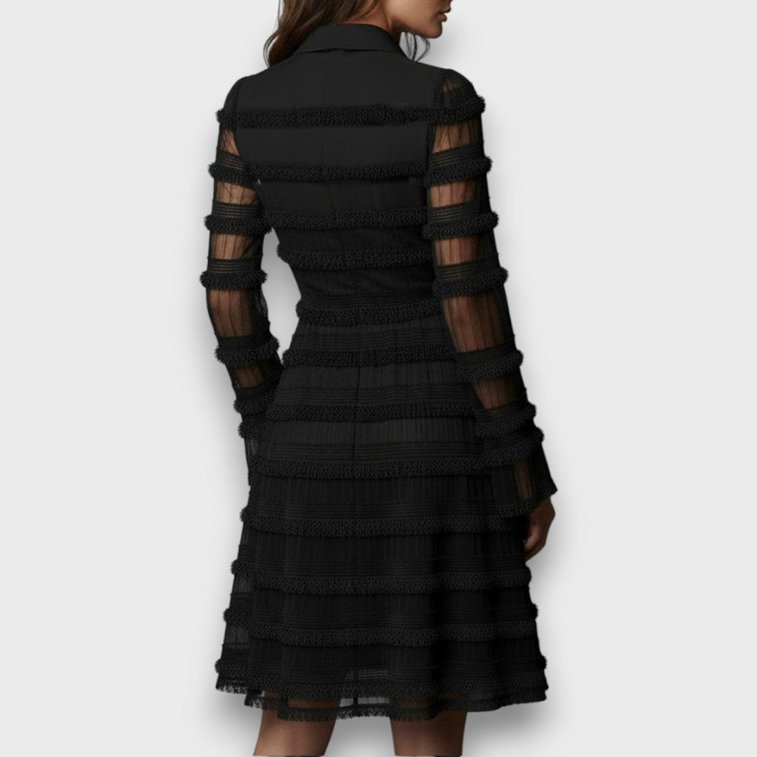 Elodie - Elegantna Midi Haljina