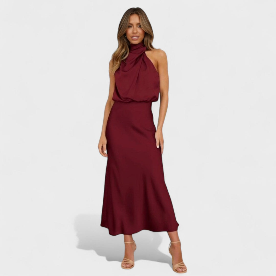 Alda - Elegantna Saten Haljina