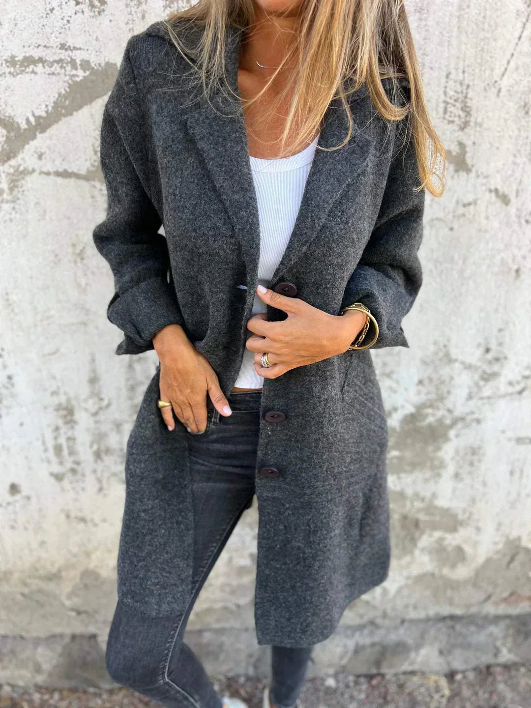 Nika - Chic Minimalistički Kaput
